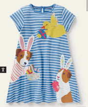 Load image into Gallery viewer, NWOT Mini Boden Fun Big Appliqué Dress