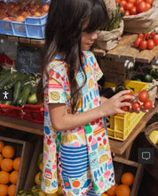 Load image into Gallery viewer, NWOT Mini Boden Short-Sleeved Printed Tunic