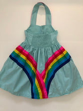 Load image into Gallery viewer, HTF NWT Mini Boden Rainbow Halter Neck Dress