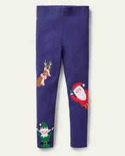 Load image into Gallery viewer, NWT Mini Boden Fun Appliqué Leggings