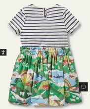 Load image into Gallery viewer, NWT Mini Boden Short-sleeve Hotchpotch Dress
