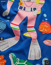 Load image into Gallery viewer, NWOT Mini Boden Fun Big Appliqué Dress