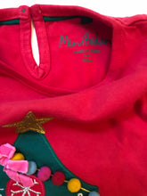 Load image into Gallery viewer, HTF NWOT Mini Boden Festive Big Appliqué Dress