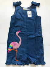 Load image into Gallery viewer, NWT Mini Boden Tie Shoulder Frill Playsuit