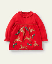 Load image into Gallery viewer, NWT Mini Boden Jersey Appliqué Dress