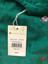 Load image into Gallery viewer, NWT Mini Boden Embroidered Cord Dress