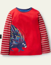 Load image into Gallery viewer, HTF NWT Mini Boden Wrap-around Appliqué T-shirt