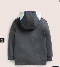 Load image into Gallery viewer, NWOT Mini Boden Glow Print Skeleton Hoodie