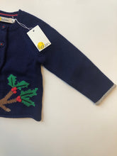 Load image into Gallery viewer, NWT Mini Boden Robin Knitted Cardigan