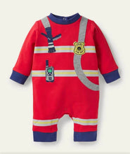 Load image into Gallery viewer, HTF NWOT Mini Boden Firefighter Romper