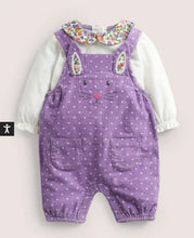 Load image into Gallery viewer, NWT Mini Boden Cord Dungaree Set