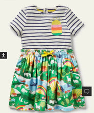 Load image into Gallery viewer, NWT Mini Boden Short-sleeve Hotchpotch Dress