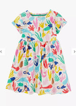 Load image into Gallery viewer, NWOT Mini Boden Short Sleeve Fun Jersey Dress