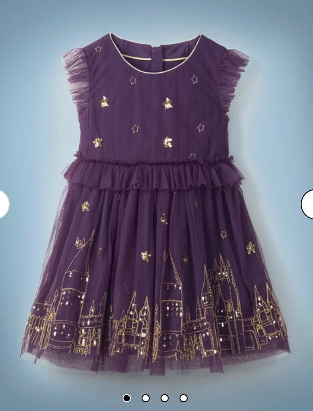 Girl's Mini Boden Harry Potter Enchanted Hogwarts Tulle Dress, Size 7-8Y - Purple Girl's Mini Boden Harry Potter Enchanted Hogwarts Tulle Dress, Size 7-8Y - Purple
