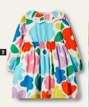 Load image into Gallery viewer, NWT Mini Boden Collared Woven Dress