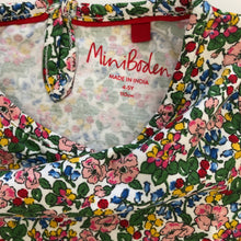 Load image into Gallery viewer, NWOT Mini Boden Floral Appliqué Squirrel Dress