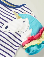 Load image into Gallery viewer, NWT Mini Boden Flutter Sleeve Jersey