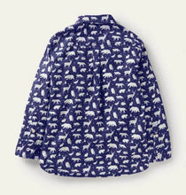 Load image into Gallery viewer, NWT Mini Boden Printed Party Shirt