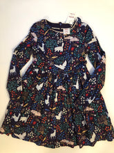 Load image into Gallery viewer, HTF NWT Mini Boden HP line Forbidden Forest Dress