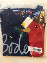 Load image into Gallery viewer, NWT Mini Boden Big Festive Appliqué Jersey Dress