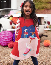 Load image into Gallery viewer, NWT Mini Boden Big Appliqué Jersey Dress