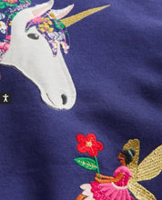 Load image into Gallery viewer, NWT Mini Boden Cosy Appliqué Sweatshirt