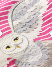 Load image into Gallery viewer, NWOT Mini Boden HP Stripy Appliqué Hedwig Dress