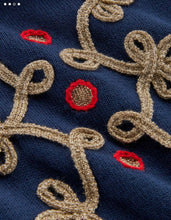 Load image into Gallery viewer, NWT Mini Boden Trim Detail Knitted Dress