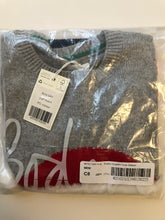 Load image into Gallery viewer, NWT Mini Boden Festive Graphic Crew Sweater