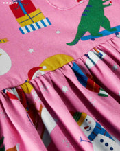 Load image into Gallery viewer, NWT Mini Boden Long Sleeve Fun Jersey Dress