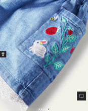 Load image into Gallery viewer, NWT Mini Boden Embroidered Skirt