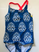 Load image into Gallery viewer, NWT Mini Boden Cross-back Printed Swimsuit