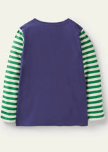 Load image into Gallery viewer, NWT Mini Boden Festive Appliqué Tee