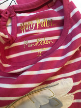 Load image into Gallery viewer, NWOT Mini Boden HP Stripy Appliqué Hedwig Dress