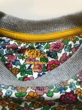 Load image into Gallery viewer, NWOT Mini Boden Floral Bunny Applique Sweatshirt