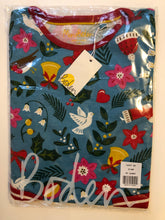 Load image into Gallery viewer, NWT Mini Boden Printed Jersey festive Pocket tunic