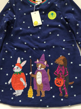 Load image into Gallery viewer, NWT Mini Boden  Halloween Sweatshirt Dress