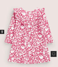 Load image into Gallery viewer, NWT Mini Boden Printed Long Sleeve Dress