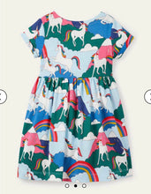Load image into Gallery viewer, NWOT Mini Boden Unicorn Jersey Dress