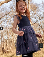 Load image into Gallery viewer, NWT Mini Boden Tulle Appliqué Dress