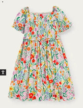 Load image into Gallery viewer, NWT Mini Boden Floral Smocked Dress