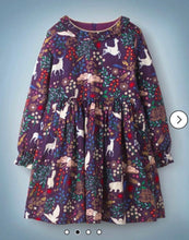 Load image into Gallery viewer, HTF NWT Mini Boden HP line Forbidden Forest Dress