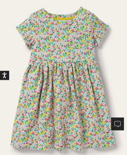 Load image into Gallery viewer, NWT Mini Boden Short Sleeve Fun Jersey Dress