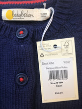 Load image into Gallery viewer, NWT Mini Boden Robin Knitted Cardigan