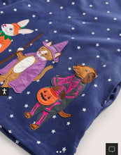Load image into Gallery viewer, NWT Mini Boden  Halloween Sweatshirt Dress