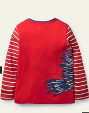 Load image into Gallery viewer, HTF NWT Mini Boden Wrap-around Appliqué T-shirt