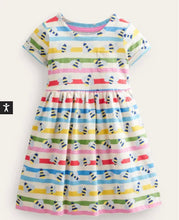 Load image into Gallery viewer, NWT Mini Boden Fun Jersey Dress 🐝