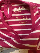 Load image into Gallery viewer, NWOT Mini Boden HP Stripy Appliqué Hedwig Dress