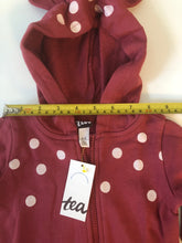 Load image into Gallery viewer, NWT Tea Collection My Deer Hooded Baby Romper