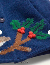 Load image into Gallery viewer, NWT Mini Boden Robin Knitted Cardigan